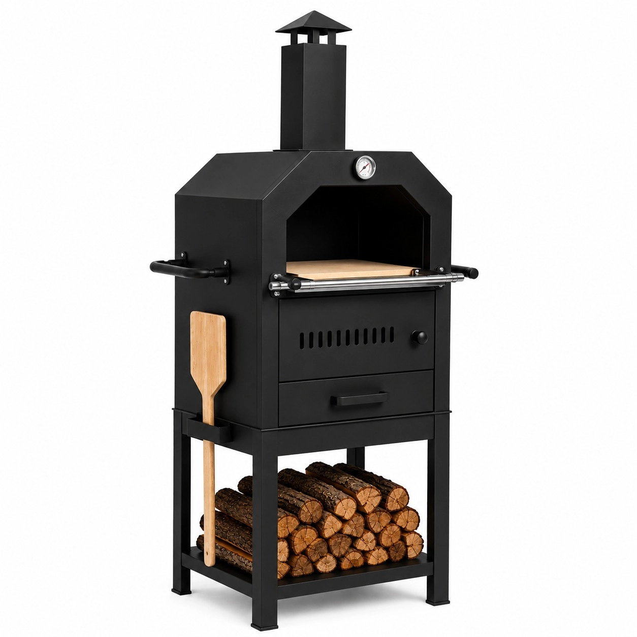 Petra Gourmet Retro Oven Odun Ateşinde Pizza Fırını